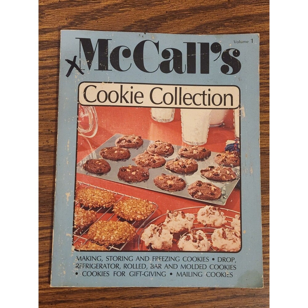 Vintage 1985 McCall's Cookie Collection Cookbook Volume 1